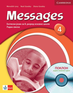 Engleski jezik 8 Messages 4 radna sveska za osmi razred (QR), Diana Goodey,Meredith Levy,Noel Goodey, Klett