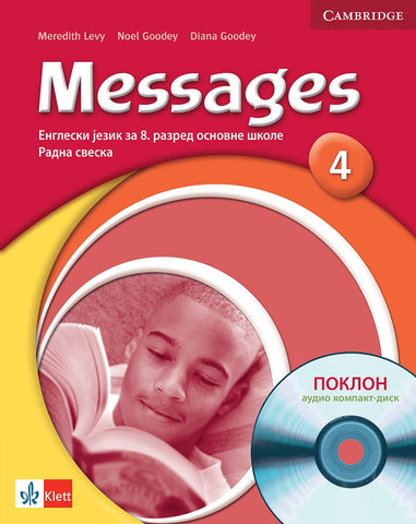 Engleski jezik 8 Messages 4 radna sveska za osmi razred (QR), Diana Goodey,Meredith Levy,Noel Goodey, Klett